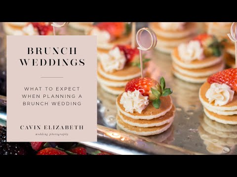 What to Expect When Planning a Brunch Wedding (Morning/Daytime Wedding)