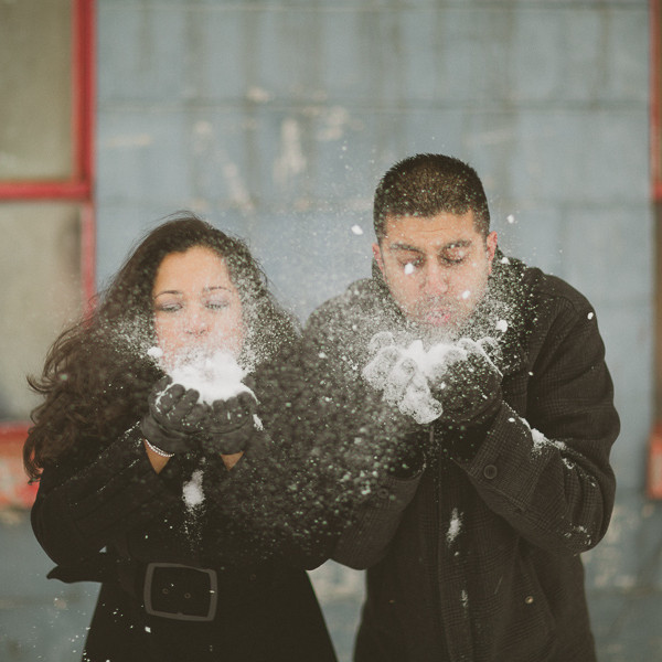 Winter Engagement Pictures | Kleinburg, ON