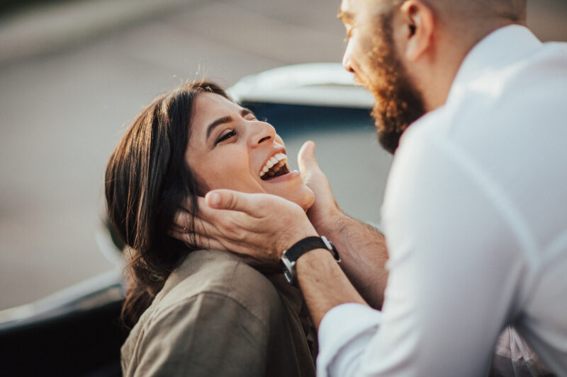 Liberty Village Toronto Engagement Photoshoot