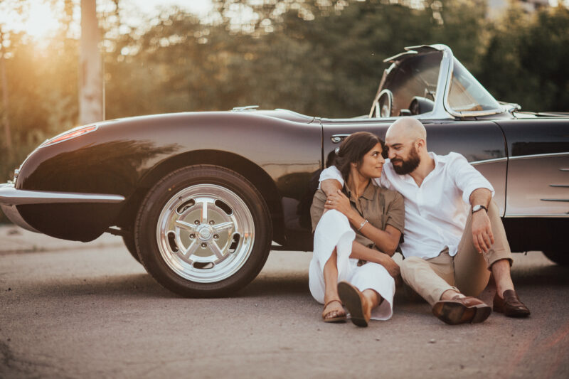 Liberty Village Toronto Engagement Photoshoot