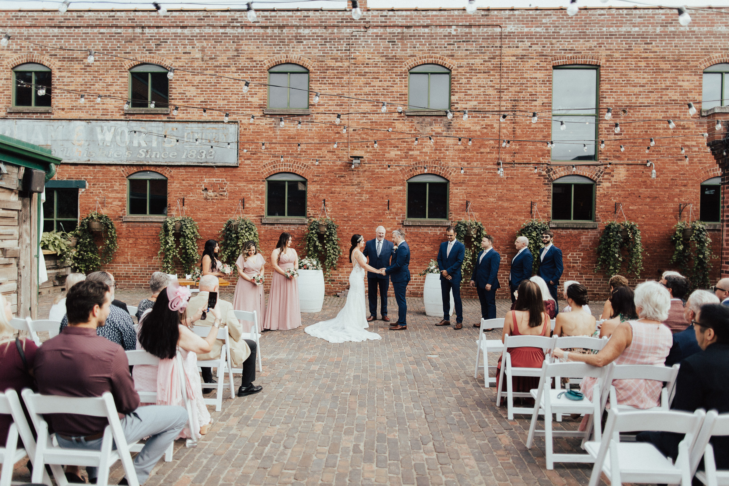 Archeo Distillery District Wedding Photos