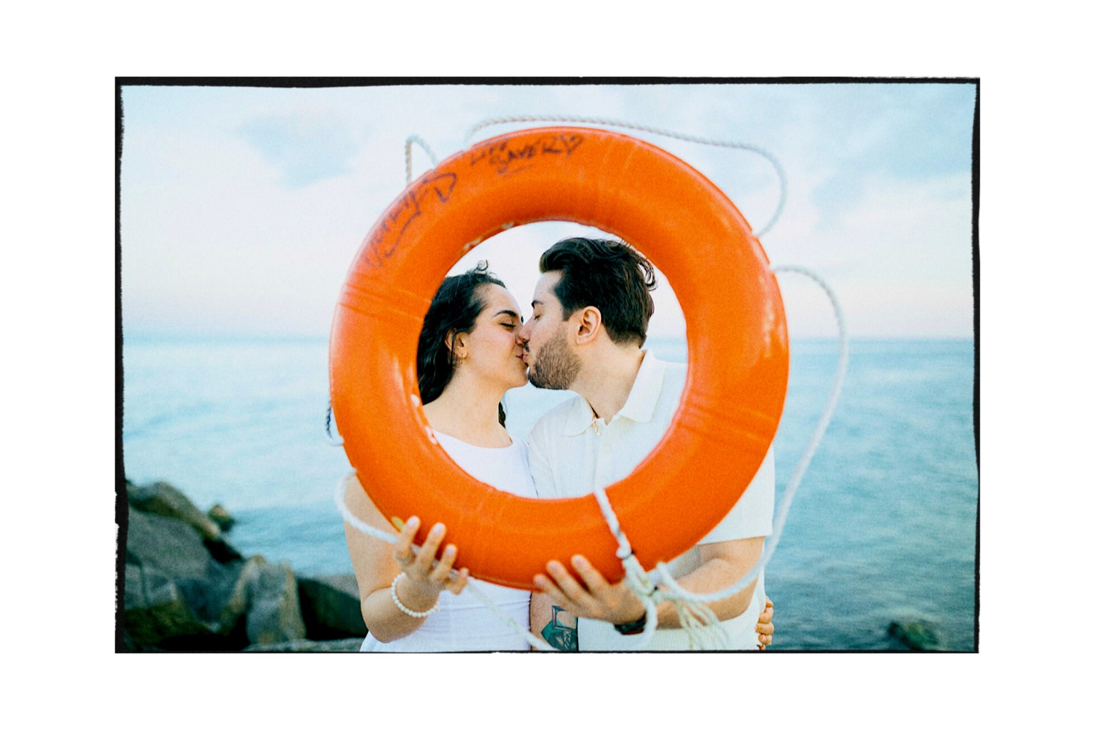 Elegant Engagement Photos at R.C. Harris Water Treatment Plant in Toronto