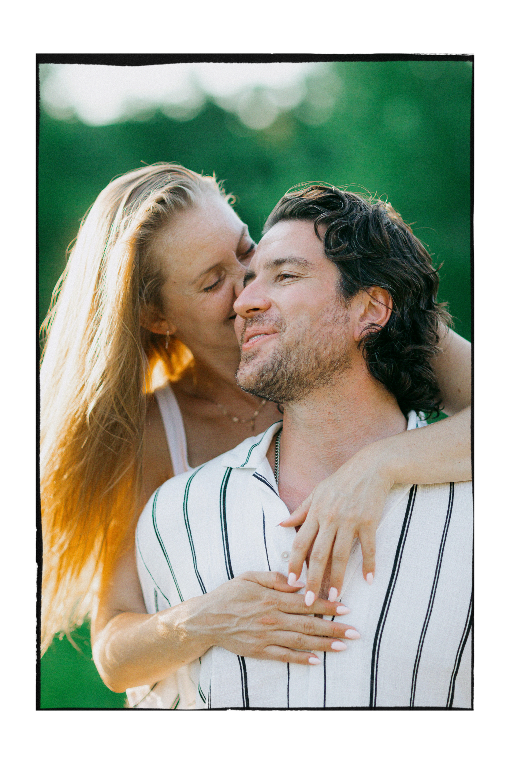 Evergreen Brickworks Summer Engagement Photoshoot
