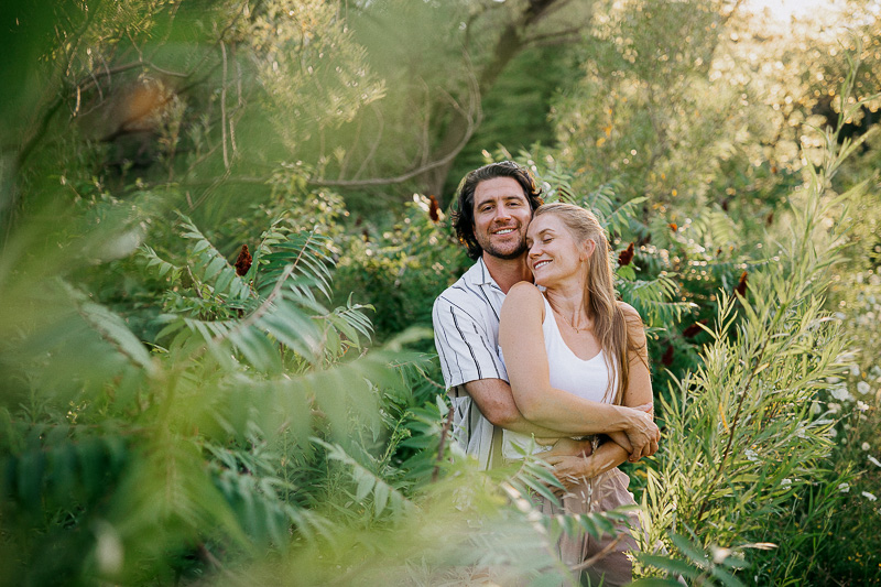 Evergreen Brickworks Summer Engagement Photoshoot